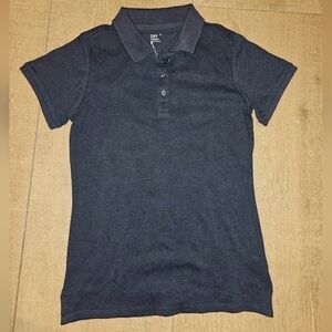 NWT Lativ Ladies' Dry Collection Black Polo Shirt Size Small
